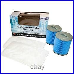 Canadian Spa Anti-Microbial Glacier Filter Set For Use With Acrylic Spas