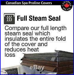 Canadian Spa Proline Hot Tub Cover 213cm x 213cm Fast Delivery Brown / Grey