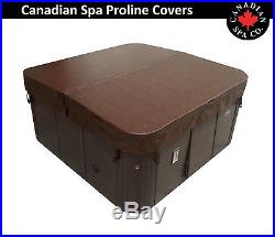 Canadian Spa Proline Hot Tub Cover 78in x 78in Fast Delivery Brown Cover
