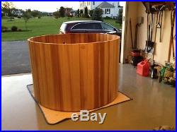 Cedar Wood Hot Tub -Propane or Natural Gas seats 8