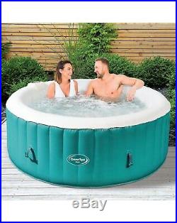 CleverSPA Inflatable Hot Tub Outdoor Garden Patio Relax Build In Pump&Heating UK
