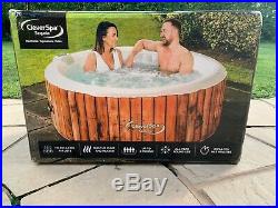 CleverSpa Sequoia 4-Person Inflatable Hot Tub Like Lay-Z Spa Lazy Helsinki