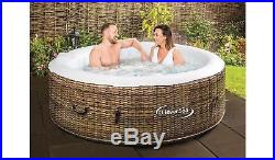 Cleverspa Borneo Hot Tub Gift Christmas Inflatable Digital Jacuzzi NEW 4 Person
