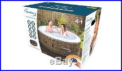 Cleverspa Borneo Hot Tub Gift Christmas Inflatable Digital Jacuzzi NEW 4 Person