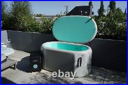 Cold Plunge Ice Bath 1.5HP Ozone & Water Filter 38F 105F Hot/Cold AquaVitaLabs