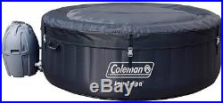Coleman 4 Person Inflatable Hot Tub Spa Jacuzzi Heated Bubble Massage Portable