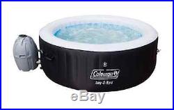 Coleman 4 Person Inflatable Portable Hot Tub Spa Jacuzzi Heated Bubble Massage