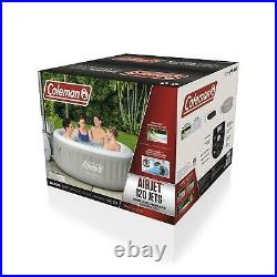 Coleman 71 x 26 Portable Inflatable Spa 4-Person Hot Tub