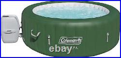 Coleman 90363E SaluSpa Inflatable Portable Hot Tub Green Factory Sealed