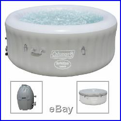 Coleman Hot Tub Spa Massage Pool Saluspa Inflatable 4 Person Outdoor Warm Water