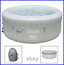 Coleman Inflatable 71 x 26in 2-4 PEOPLE Tahiti Airjet Hot Tub Spa (used)