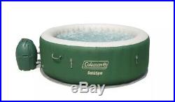 Coleman Lay-z Inflatable Massage Outdoor Portable Spa Hot Tub for 4 to 6 People