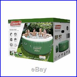 Coleman Outdoor Relax Lay-Z Massage Spa Portable Pool Yard Hot Tub 4 to 6 People