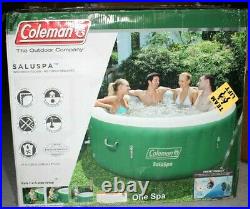 Coleman SaluSpa 4-6 Person Inflatable Jacuzzi Hot Tub 77 x 28 NEW
