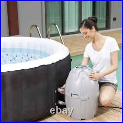 Coleman SaluSpa 4-Person Inflatable Hot Tub Portable Spa, 60 Jets + 2 Seats