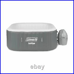 Coleman SaluSpa 4 Person Portable Inflatable Hot Tub with Cup Holder (2 Pack)