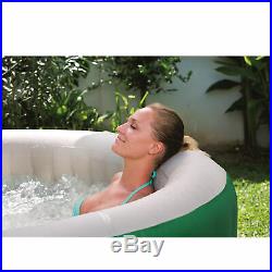 Coleman SaluSpa 6 Person Inflatable Outdoor Spa Jacuzzi Bubble Massage Hot Tub