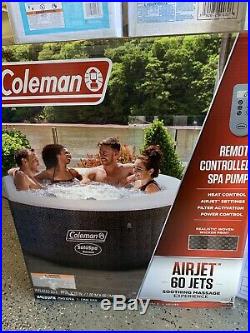 Coleman SaluSpa Havana AirJet Inflatable Outdoor Hot Tub Spa IN HAND SHIPS NOW