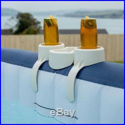 Coleman SaluSpa Inflatable Hot Tub + Bestway Spa Cleaning Set + Drink/Snack Tray