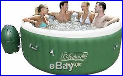 Coleman SaluSpa Inflatable Hot Tub Spa Pool Green Outdoor Jacuzzi NEW IN STOCK