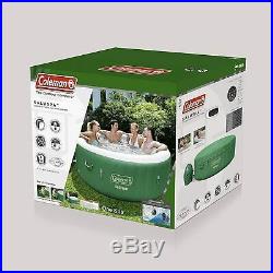 Coleman SaluSpa Inflatable Hot Tub Spa Pool Green Outdoor Jacuzzi NEW IN STOCK