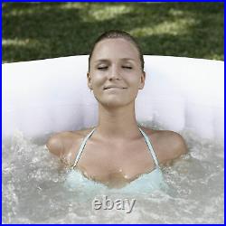 Coleman SaluSpa Inflatable Hot Tub withIntex PureSpa Attachable Cup Holder & Tray