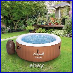 Coleman SaluSpa Miami Air Jet 4 Person Inflatable Hot Tub Spa with Pump (Open Box)
