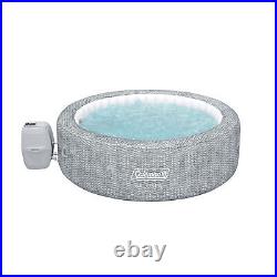Coleman SaluSpa Sicily AirJet Inflatable Hot Tub with 180 Soothing Jets, Gray