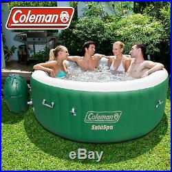 Coleman Spa Saluspa Inflatable Hot Tub Bubble Jacuzzi Set FREE SHIPPING