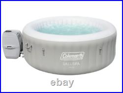 Coleman Tahiti AirJet Inflatable Hot Tub Spa with LED Lights 2-4 person