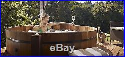 Complete Wood Fired Hot Tub 4 person