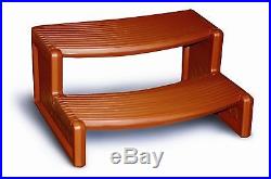 Confer Plastics H2 Rosewood Resin Handi-Step For Spa and Hot Tubs