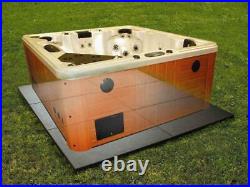 Confer SP3248 8' x 8' Handi Spa Hot Tub Deck Foundation Plastic Resin Base Pad