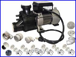 Conversion assembly kit BATHTUB to WHIRLPOOL JETTED TUB with Waterway Genesis pump