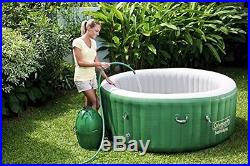 Durable Inflatable Hot Tub Pool Spa Portable Cushion Relaxing Outdoor -Massage