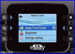 Gecko Aeware spa IN. K800 new model & functions COLOR TOPSIDE CONTROL KEYPAD