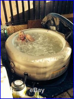 Grand Rapids Hot Tub Extra Deep 4 Person Inflatable Portable Spa