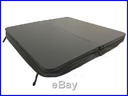 Grey 84'' x 84'' Hot Tub Cover with Full Heat Lock Technology