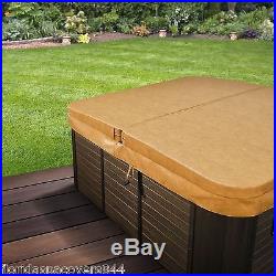 HEAVY DUTY Spa Cover 5''-3'' Taper SUPER Insulated Hot Tub Cover- SHIPS TODAY