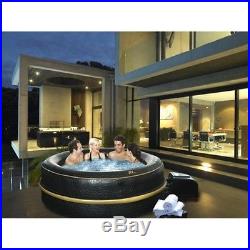 HOT TUB INFLATABLE 6 PERSON PORTABLE OUTDOOR HYDROTHERAPY EASY ASSEMBLY SPA NEW