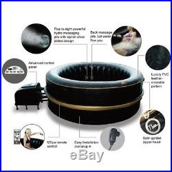 HOT TUB INFLATABLE 6 PERSON PORTABLE OUTDOOR HYDROTHERAPY EASY ASSEMBLY SPA NEW