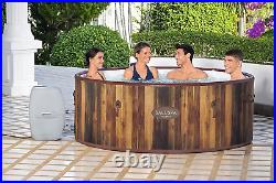 Helsinki Saluspa 7 Person Inflatable Outdoor Hot Tub Spa with 180 Soothing Airje