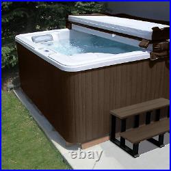 Highwood SPAKIT-FL-ACE Hot Tub Cabinet Spa Kit, Weathered Acorn