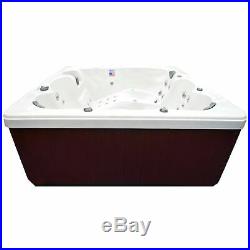 Home and Garden 6-person 71-jet Spa with Stainless Jets and White
