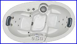 Home and Garden Spas 2-Person 13-Jet Oval Spa with Waterfall