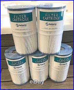 Hot Spring Spas Filters FIVE (5) Pack 71825 30 Square Feet EACH