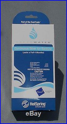 Hot Springs Freshwater Silver Ion Sanitizer 71325 Watkins New Packaging