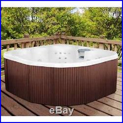 Hot Tub 5-person Spa 17 Jet Pool Jacuzzi Outdoor Massage Buble Therapy Bath New