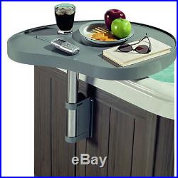Hot Tub Drinks Food Accessories Side Mounted Tray Spa Table Caddy