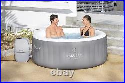 Hot Tub Feels Amazing 110 Airjets Inflatable Hot Tub 67x26 (3 people) Gray